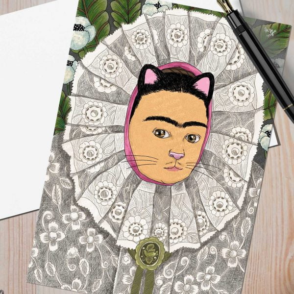 Postcard #010 Frida Kahlo By Kamijn