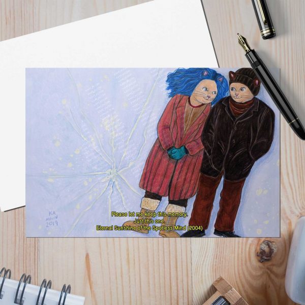 Postcard #012 Eternal Sunshine of the Spotless Mind By Kamijn