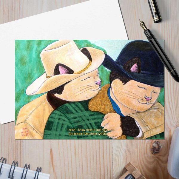 Postcard #013 Brokeback Mountain By Kamijn