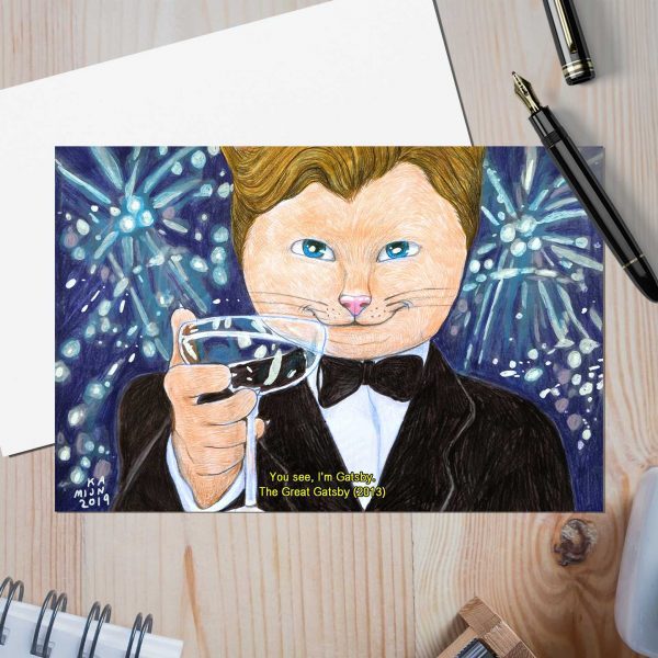 Postcard #015 The Great Gatsby By Kamijn