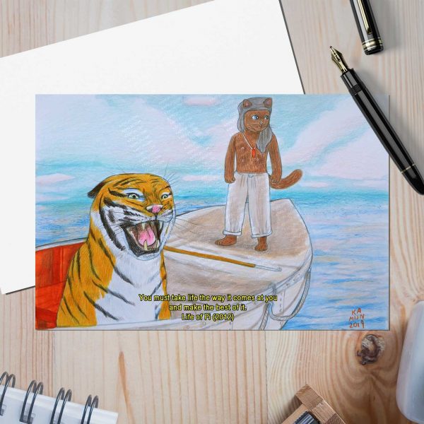 Postcard #016 Life of Pi By Kamijn